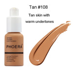 Matte Oil Control PHOERA Liquid Foundation, Full Concealer 4.7 ⭐⭐⭐⭐⭐” 600 ratings - brandscluster