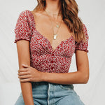 Sousuoty Women's Summer Floral Print Tops Twist Knot ... 4.2 ⭐⭐⭐⭐⭐” 190  ratings - brandscluster