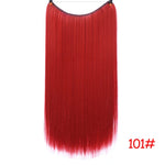 Ugeat Invisible Wire Silky Straight Hair Extensions 100% Real ... 4.5 ⭐⭐⭐⭐⭐” 500ratings - brandscluster