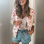 Floral Print Zipper Slim Long Sleeve Bomber Jacket... 4.2 ⭐⭐⭐⭐⭐” 280 ratings - brandscluster