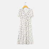 Floral Print Chiffon Beach Summer Dress 4.2 ⭐⭐⭐⭐⭐” 500 ratings - brandscluster