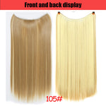 Ugeat Invisible Wire Silky Straight Hair Extensions 100% Real ... 4.5 ⭐⭐⭐⭐⭐” 500ratings - brandscluster