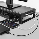 Vaydeer USB 3.0 Aluminum Monitor Stand Metal Riser  4.2 ⭐⭐⭐⭐⭐” 368 ratings - brandscluster