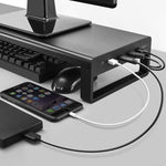 Vaydeer USB 3.0 Aluminum Monitor Stand Metal Riser  4.2 ⭐⭐⭐⭐⭐” 368 ratings - brandscluster