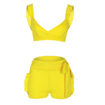 Two Piece Set Summer women crop tops High Waist Shorts ... 4.2 ⭐⭐⭐⭐⭐” 169 ratings - brandscluster