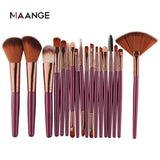 MAANGE 6/15/18Pcs Makeup Brushes Tool Set Cosmetic ... 4.2 ⭐⭐⭐⭐⭐” 200 ratings - brandscluster