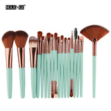 MAANGE 6/15/18Pcs Makeup Brushes Tool Set Cosmetic ... 4.2 ⭐⭐⭐⭐⭐” 200 ratings - brandscluster