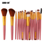 MAANGE 6/15/18Pcs Makeup Brushes Tool Set Cosmetic ... 4.2 ⭐⭐⭐⭐⭐” 200 ratings - brandscluster