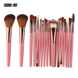MAANGE 6/15/18Pcs Makeup Brushes Tool Set Cosmetic ... 4.2 ⭐⭐⭐⭐⭐” 200 ratings - brandscluster
