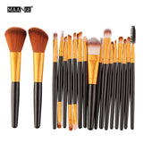 MAANGE 6/15/18Pcs Makeup Brushes Tool Set Cosmetic ... 4.2 ⭐⭐⭐⭐⭐” 200 ratings - brandscluster