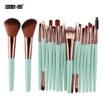 MAANGE 6/15/18Pcs Makeup Brushes Tool Set Cosmetic ... 4.2 ⭐⭐⭐⭐⭐” 200 ratings - brandscluster