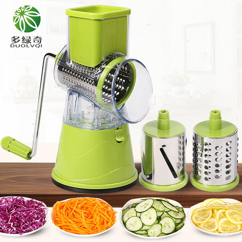 DUOLVQI Manual Vegetable Cutter Slicer Kitchen Accessories Multifunctional Round Mandoline Slicer Potato Cheese Kitchen Gadgets 4.2 ⭐⭐⭐⭐⭐” 340 ratings - brandscluster