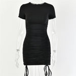 Laced Ruched Bodycon Dress 4.2 ⭐⭐⭐⭐⭐” 200 ratings - brandscluster