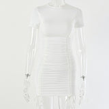 Laced Ruched Bodycon Dress 4.2 ⭐⭐⭐⭐⭐” 200 ratings - brandscluster