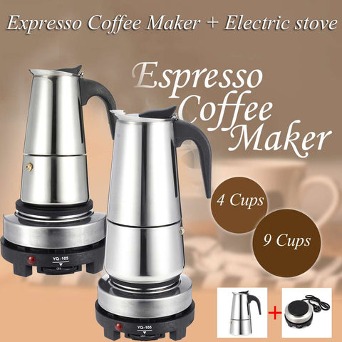 Stainless Steel Coffee Pot Mocha Espresso Latte Percolator 4.8 ⭐⭐⭐⭐⭐” 700 ratings - brandscluster